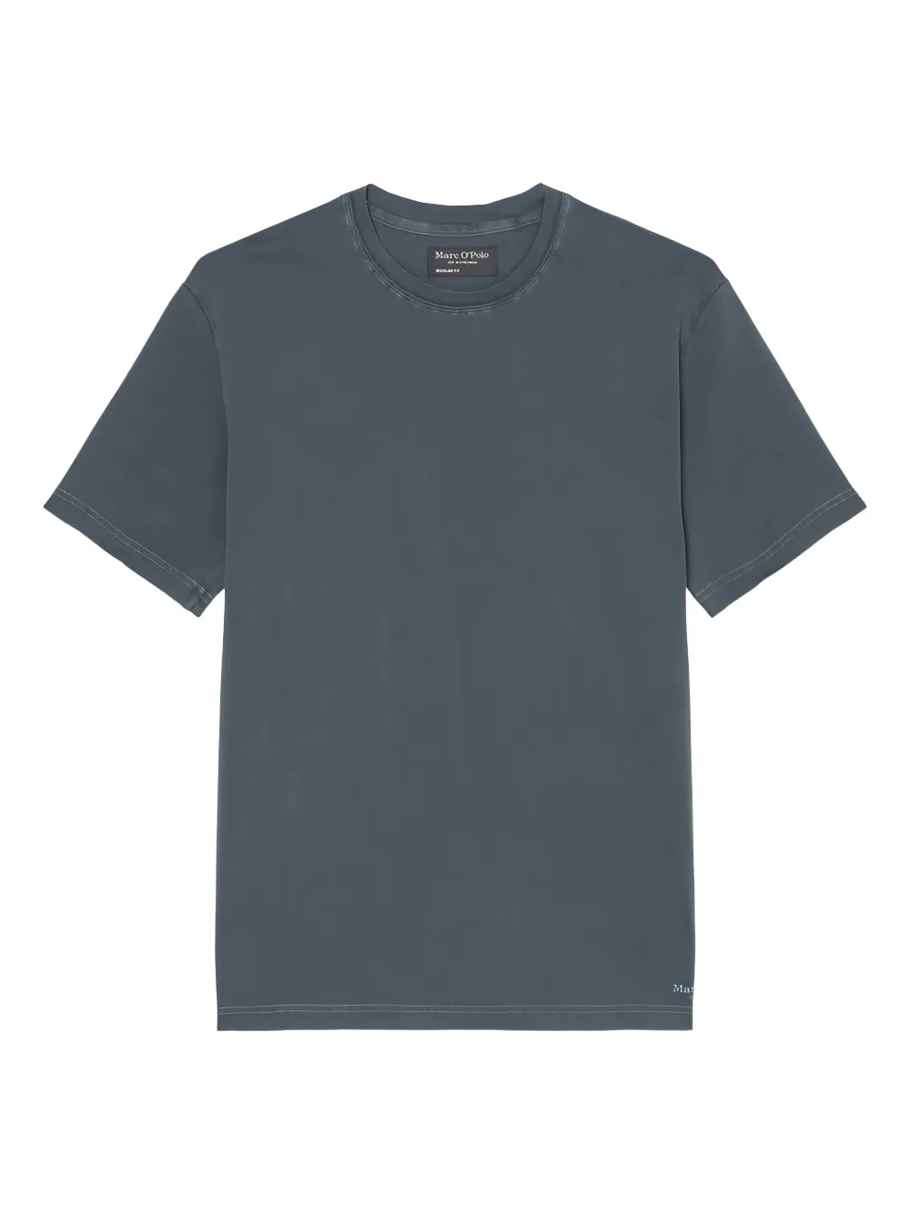 Marc O'Polo playera con cuello redondo y efecto lavado | azul | Image 1