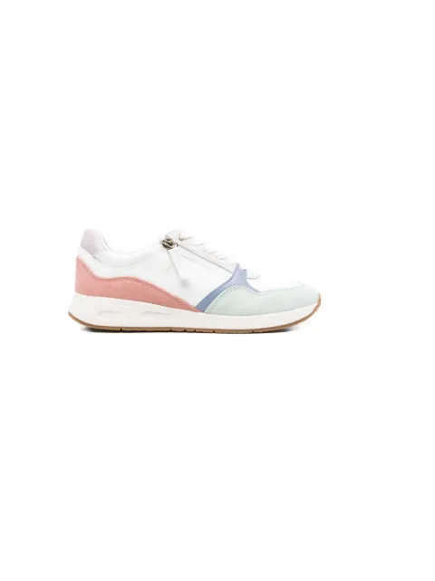 Geox Bulmya zip-detail panelled sneakers