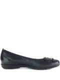 GABOR buckle-detail ballet flats - Black