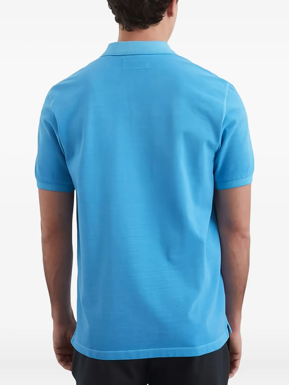 Marc O'Polo Poloshirt met geborduurd logo Blauw