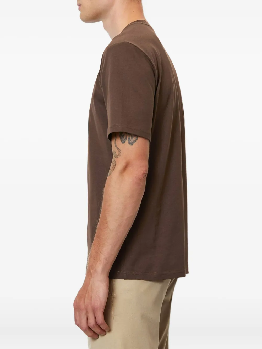 Marc O'polo Logo-print T-shirt In Brown
