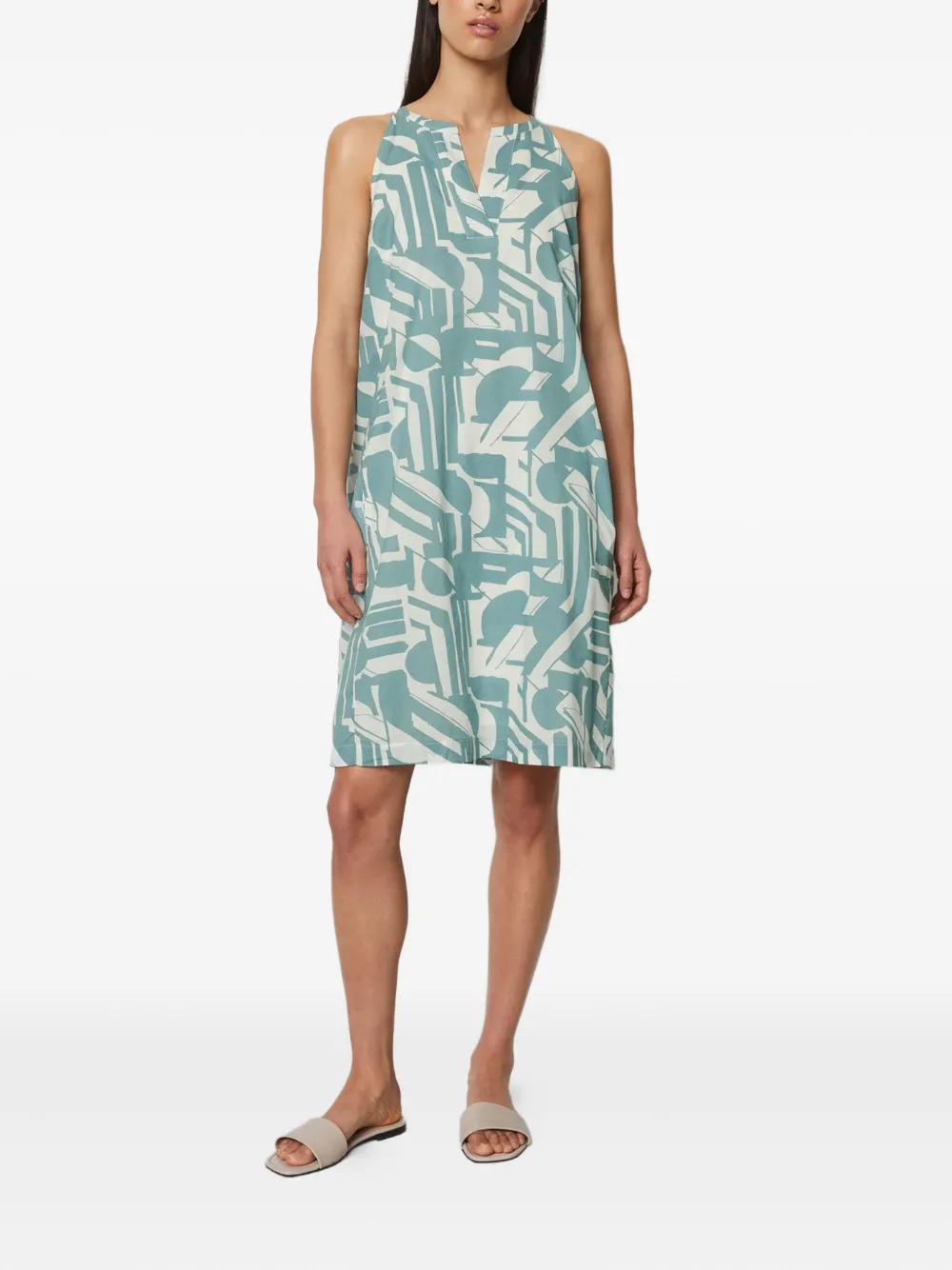 Marc O'Polo geometric-print sleeveless dress | Day Dresses | Image 2