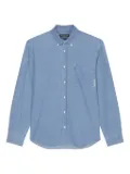 Marc O'Polo button-up chambray shirt - Blue