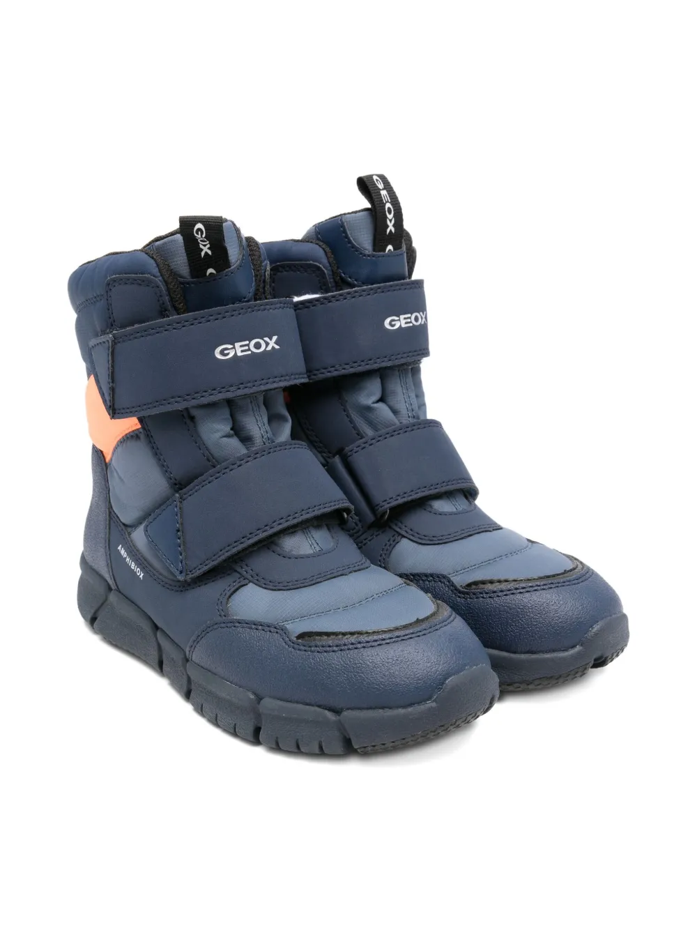 Geox Kids Flexyper strap booties Blue