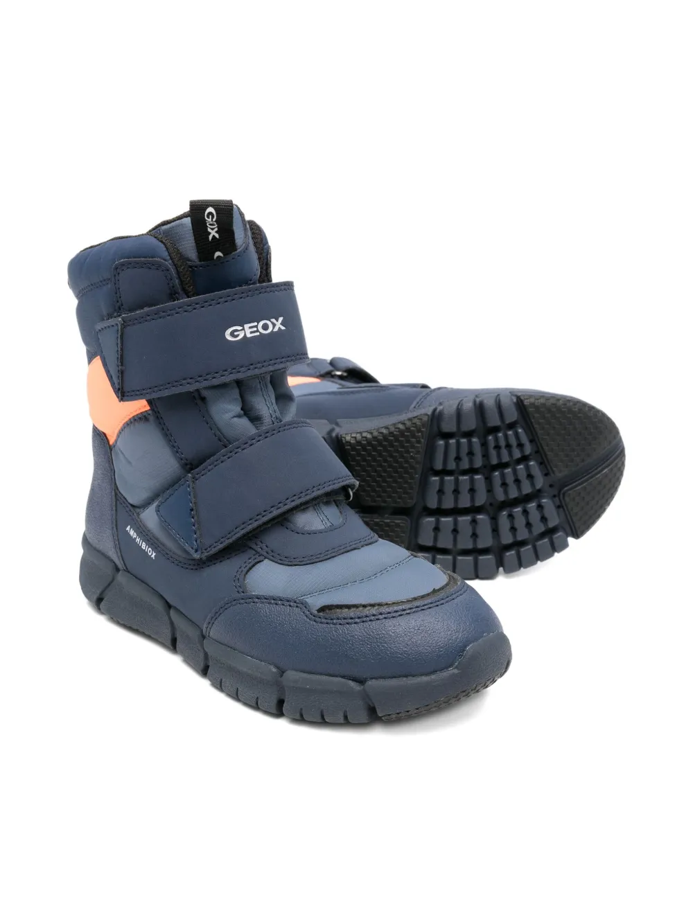 Geox Kids Flexyper laarzen met bandje Blauw