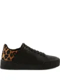 Hogl Blade leopard-print sneakers - Black