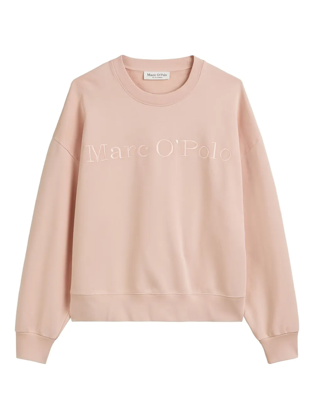 logo-embroidered sweatshirt