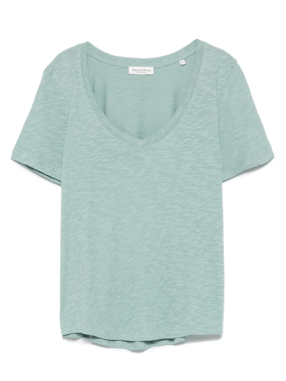 slub-texture T-shirt