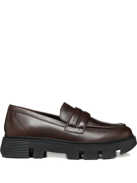 Geox Vilde penny-strap platform loafers