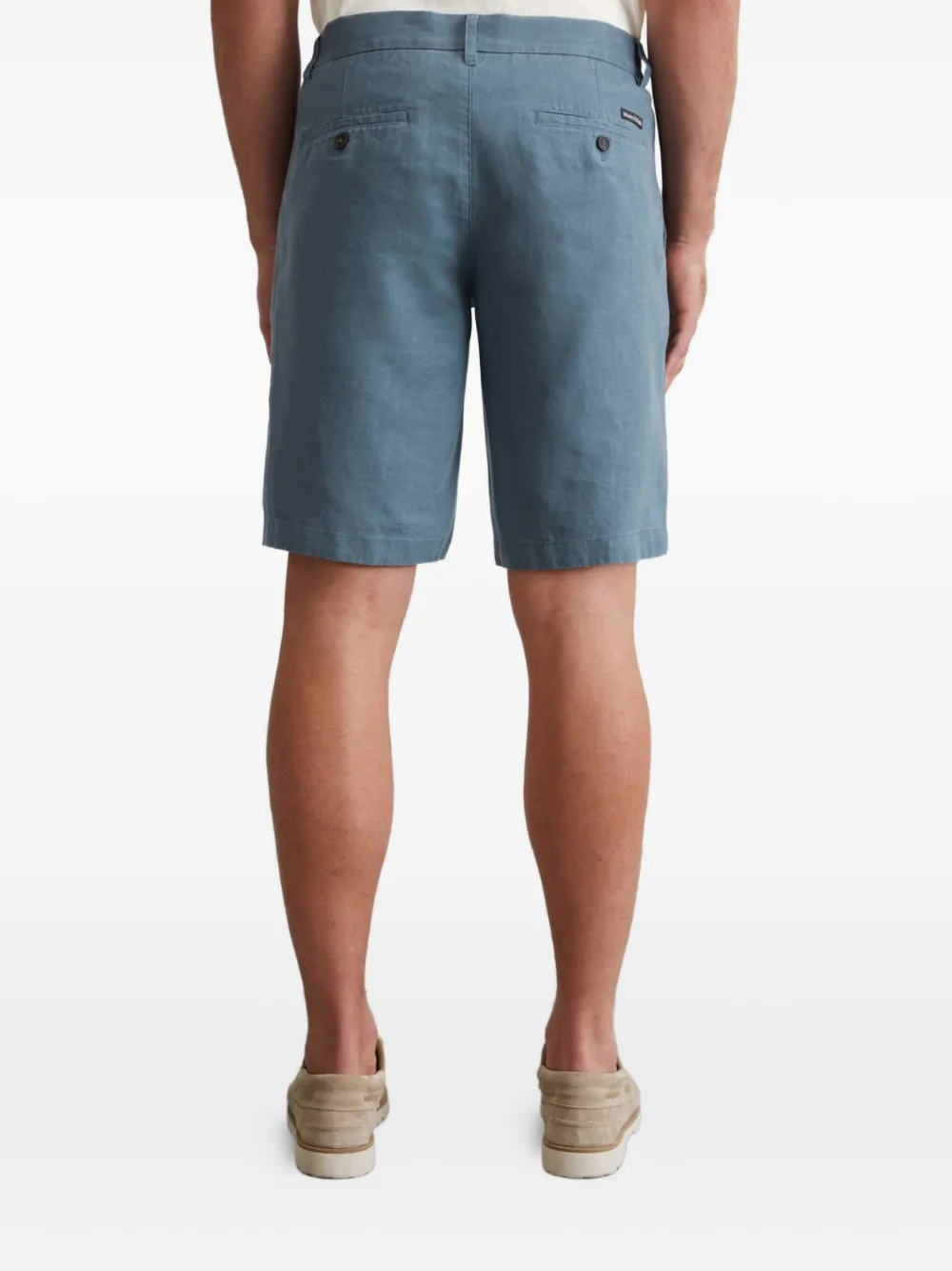 Marc O'Polo Shorts met elastische tailleband Blauw