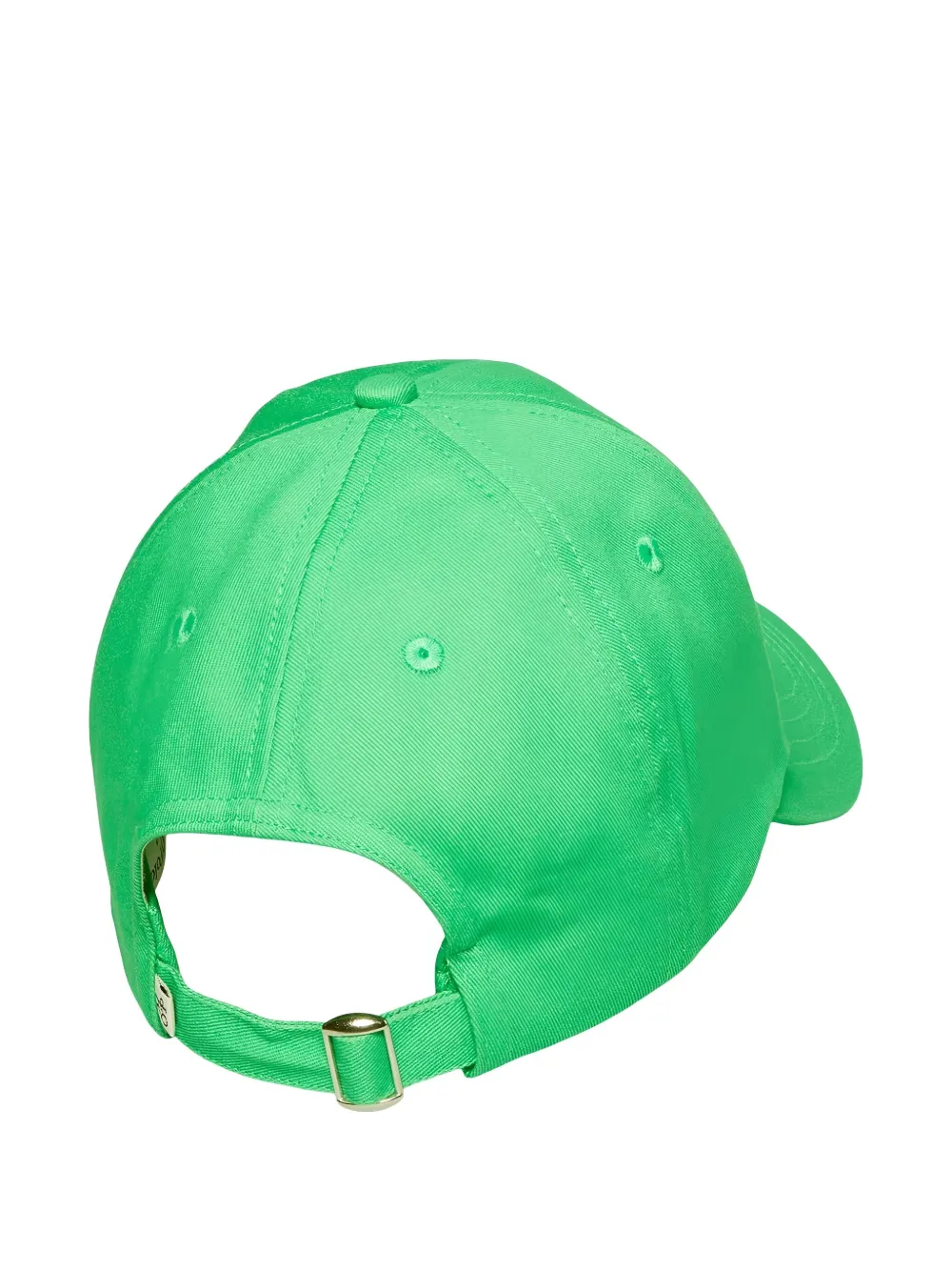Marc O'Polo Pet met geborduurd logo Groen