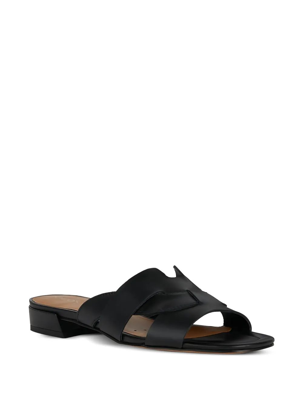 Geox cross-over leather sandals | Heeled Sandals | Image 2