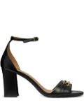 Geox 80mm New Eraklia ankle-strap block-heel sandals - Black