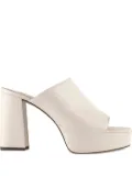 Hogl 100mm Carey platform mule sandals - White