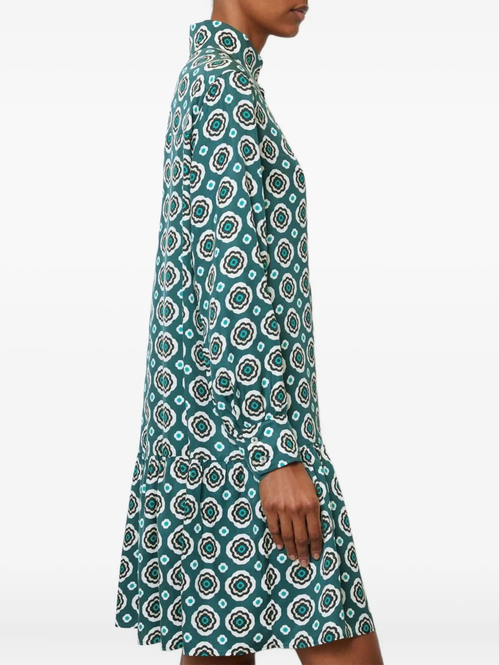 Marc O'Polo geometric-pattern tiered dress | Day Dresses | Image 2