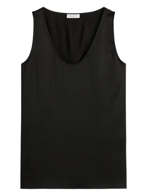 Marc O'Polo satin-effect sleeveless tank top