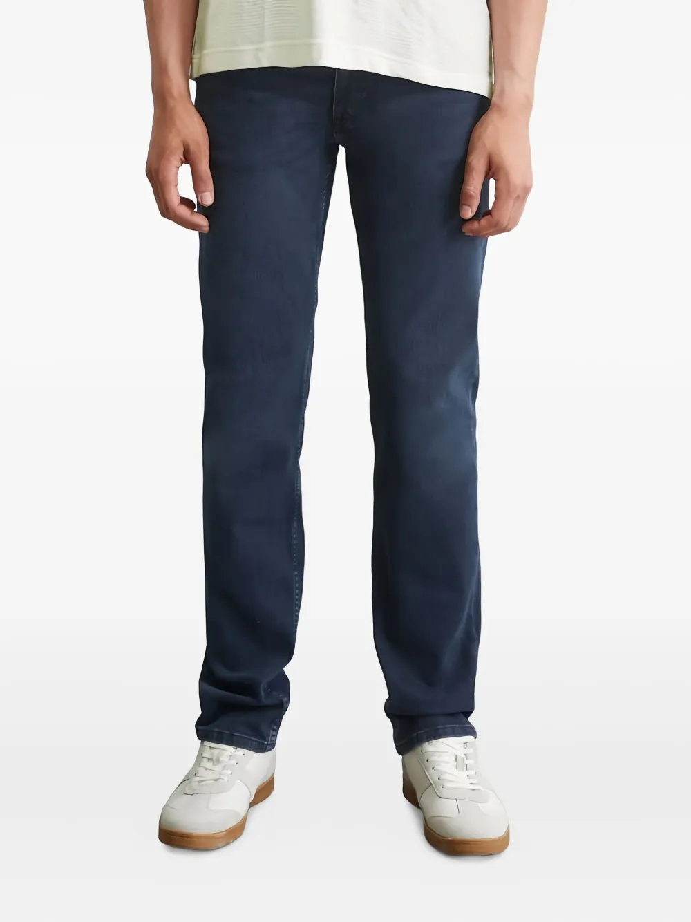 Marc O'Polo Jeans met donkere wassing - Blauw