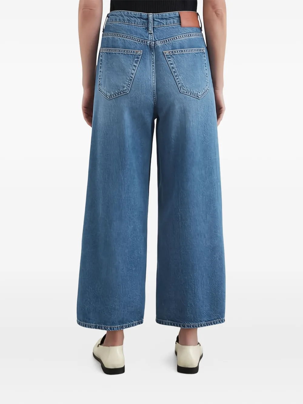 Marc O'Polo Tolva jeans met vervaagd effect Blauw