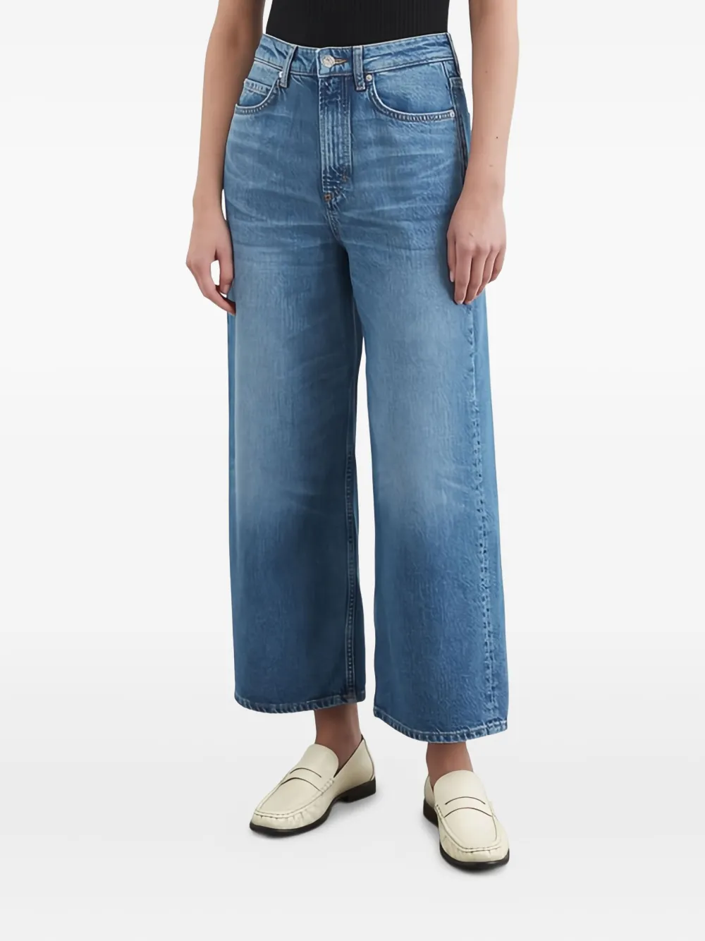 Marc O'Polo Tolva faded jeans | Wide-Leg Jeans | Image 2