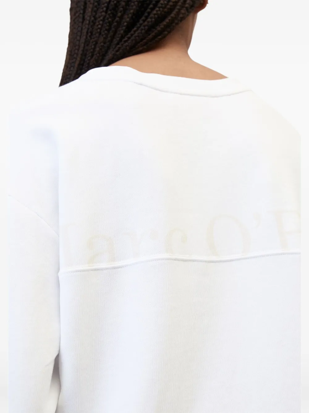 Marc O'Polo Sweater met ronde hals Wit