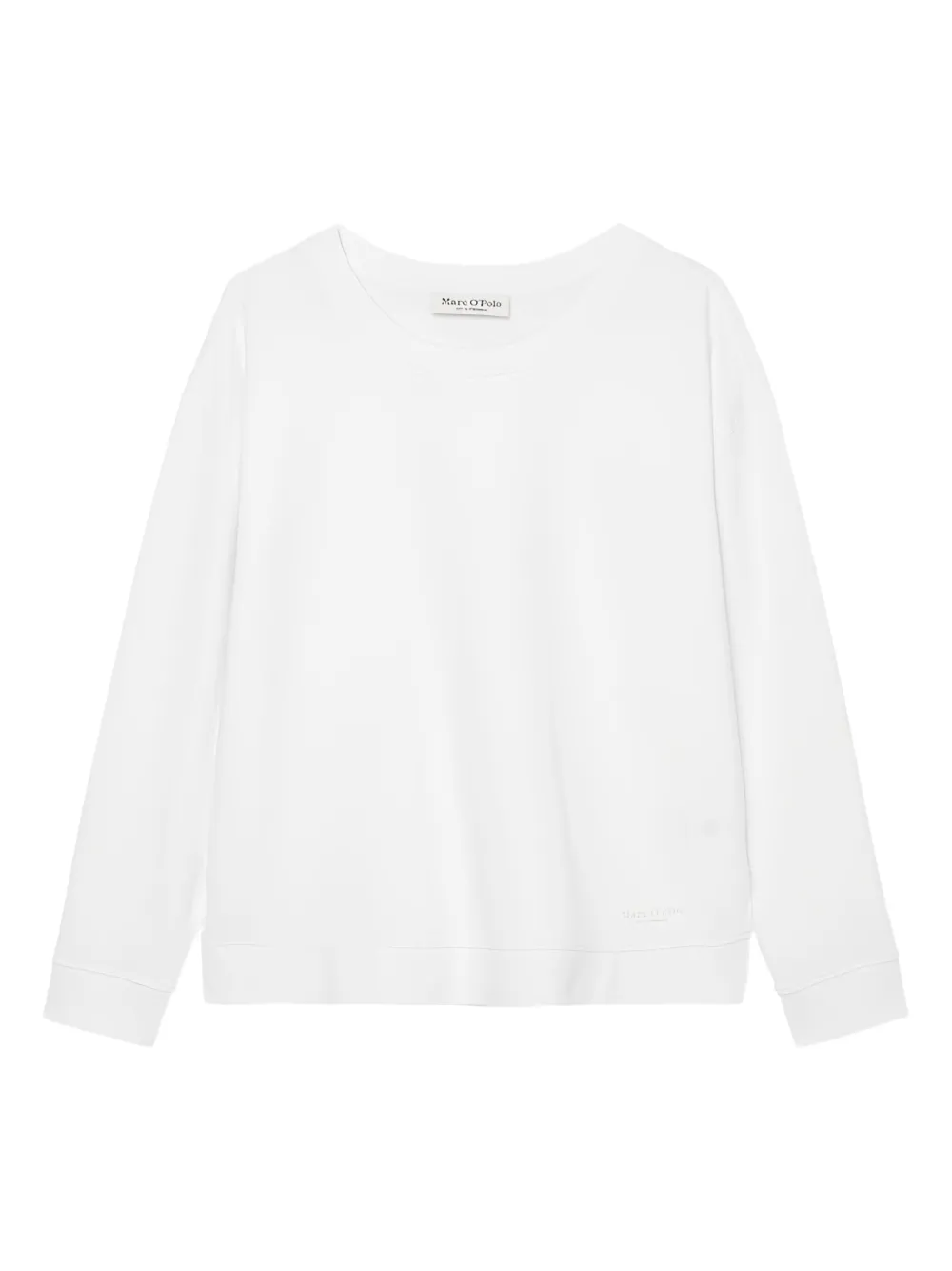 Marc O'Polo crew neck long-sleeve sweatshirt | White | Image 1