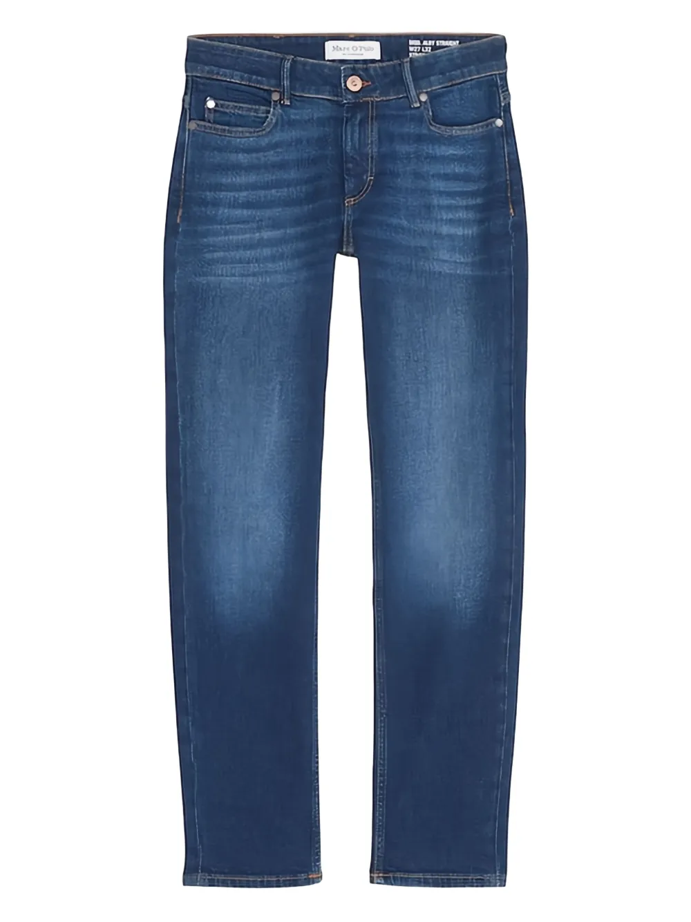 Marc O'Polo Jeans met logopatch Blauw