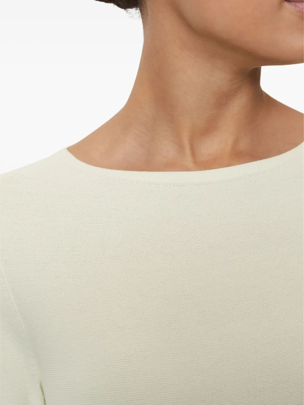 Marc O'Polo Top met lange mouwen Wit