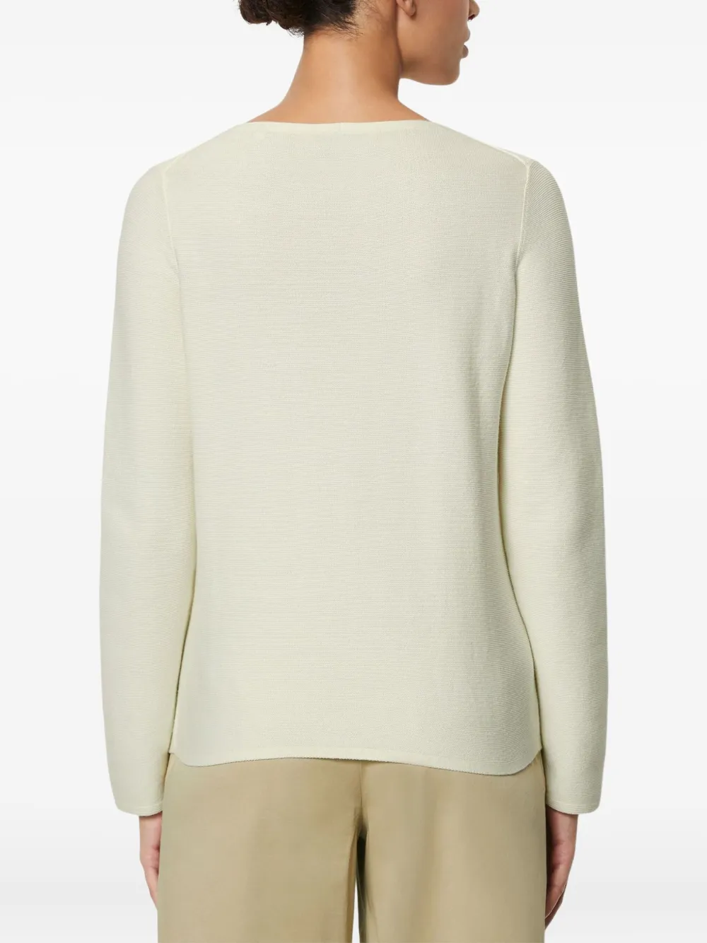 Marc O'Polo Top met lange mouwen Wit