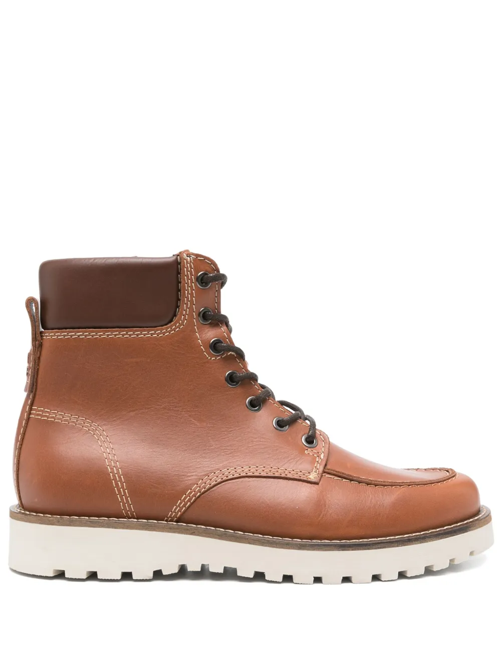 Marc O'Polo leather hiking boot Brown