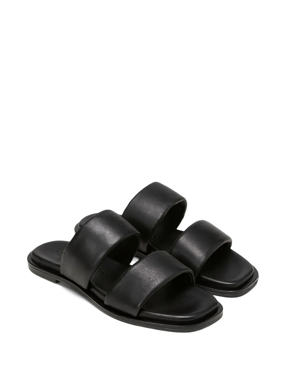 Marc O'Polo Marit dual-strap slide sandals Black