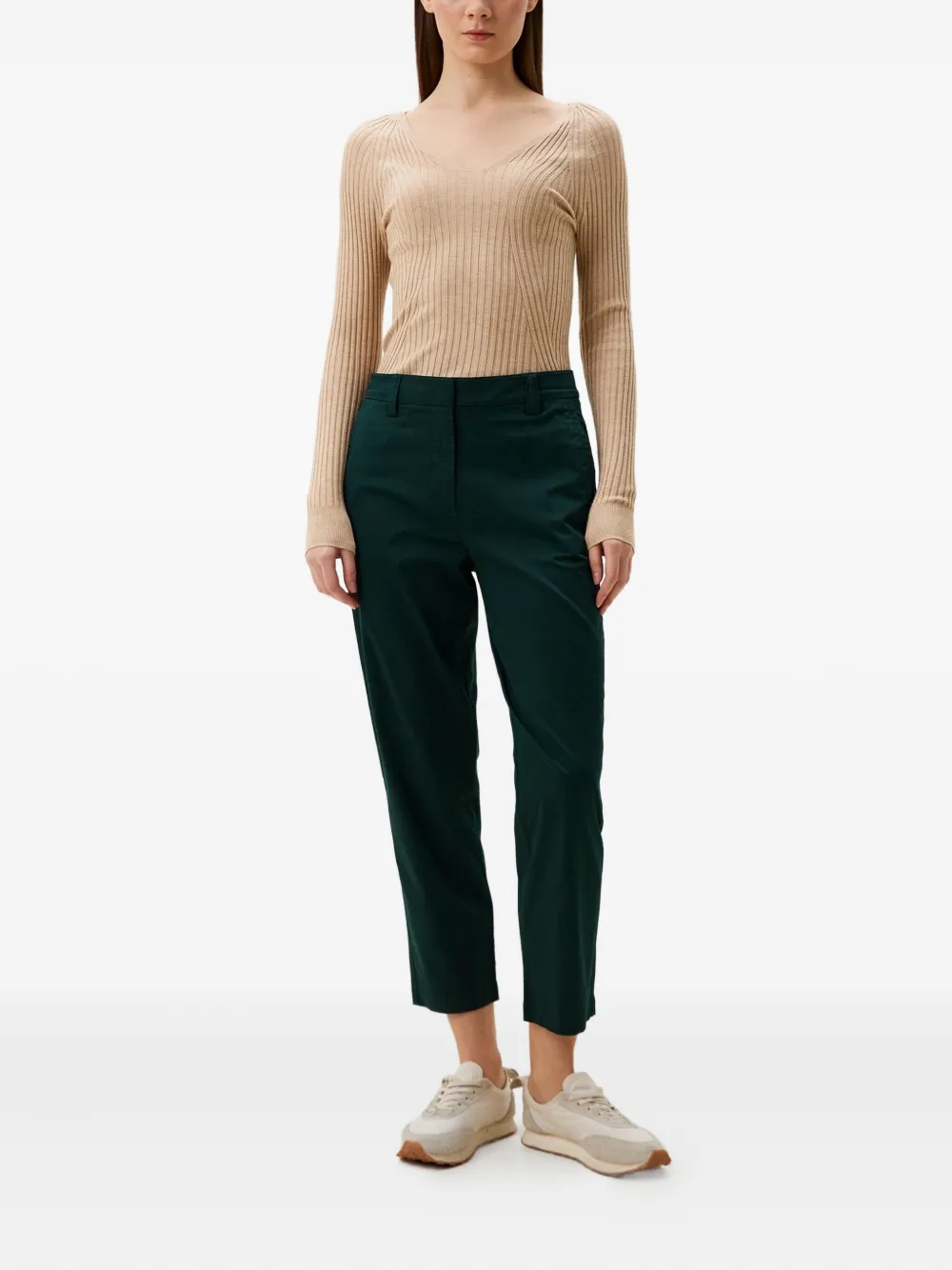 Marc O'Polo High waist broeken - Groen
