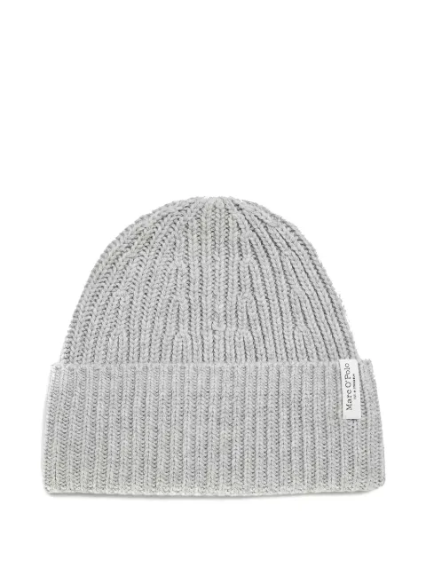 Marc O'Polo ribbed-knit beanie