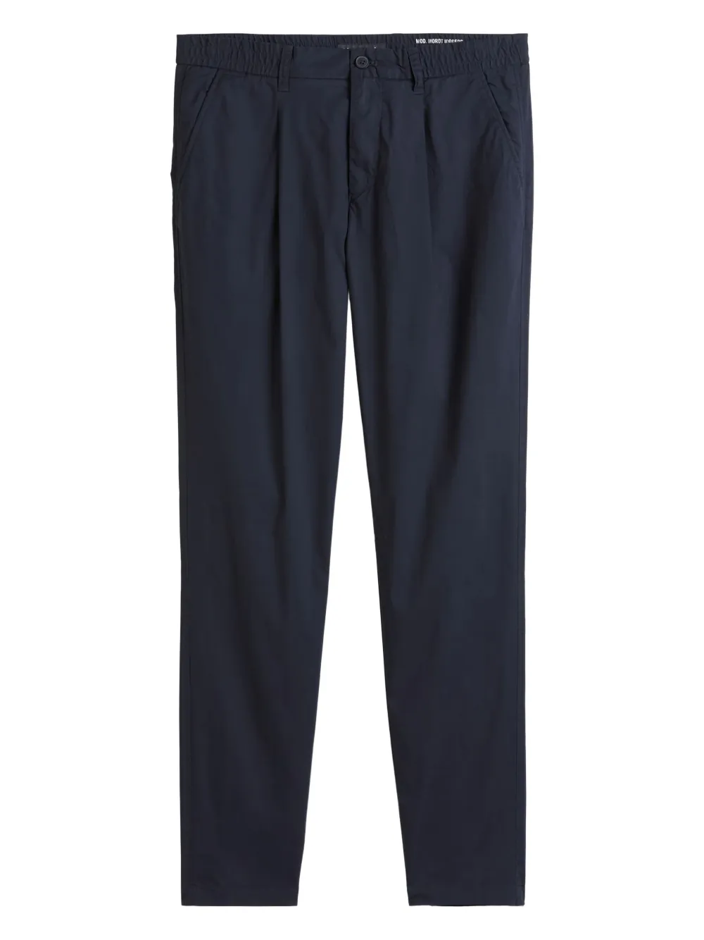 Marc O'Polo Broek met geplooide voorkant Blauw