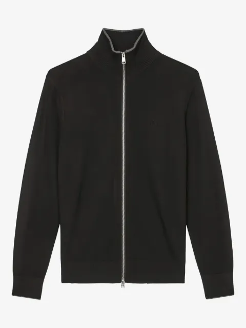 Marc O'Polo zip-front high-collar cardigan