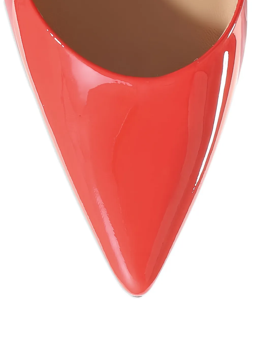 Hogl Boulevard patent pointed-toe pumps Red