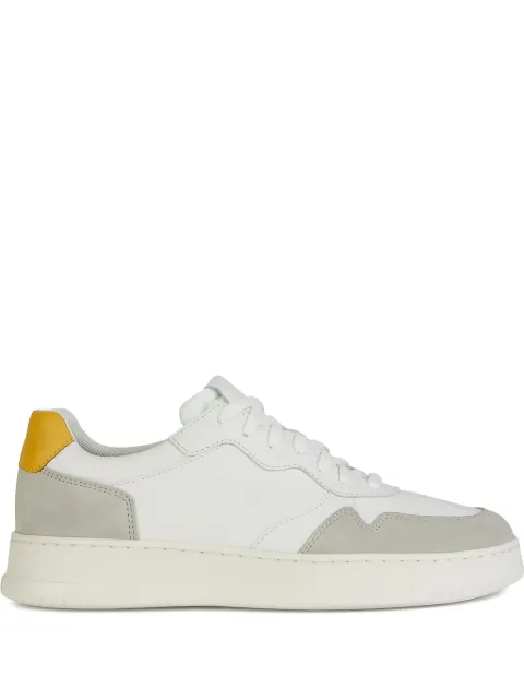 Geox Arvier suede leather panel sneakers