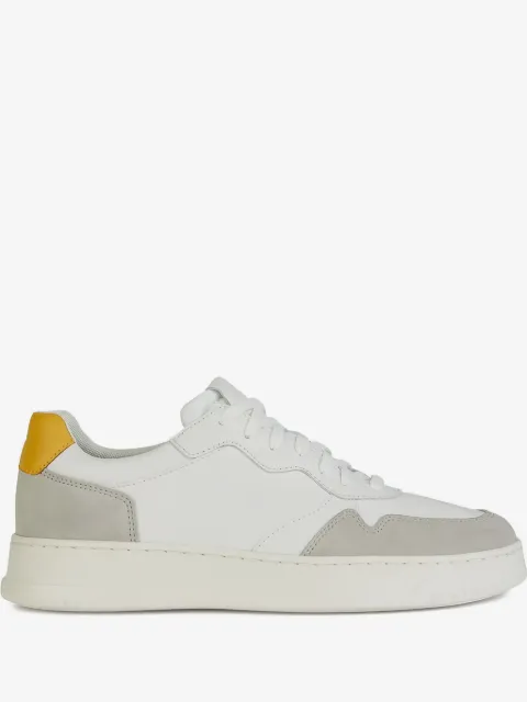 Geox Arvier suede leather panel sneakers