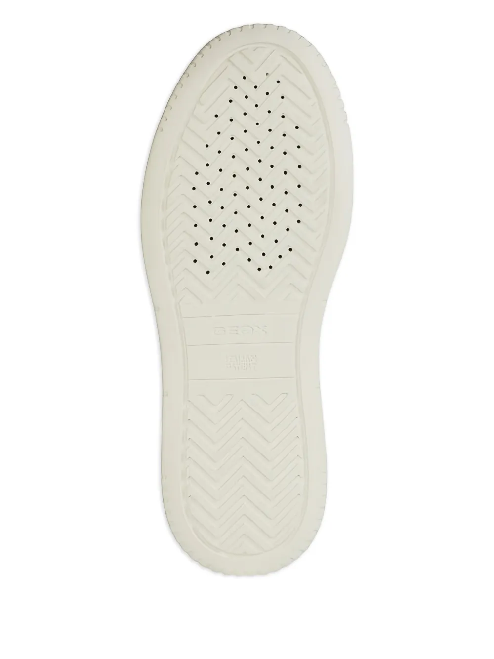 Geox Arvier suede leather panel sneakers White