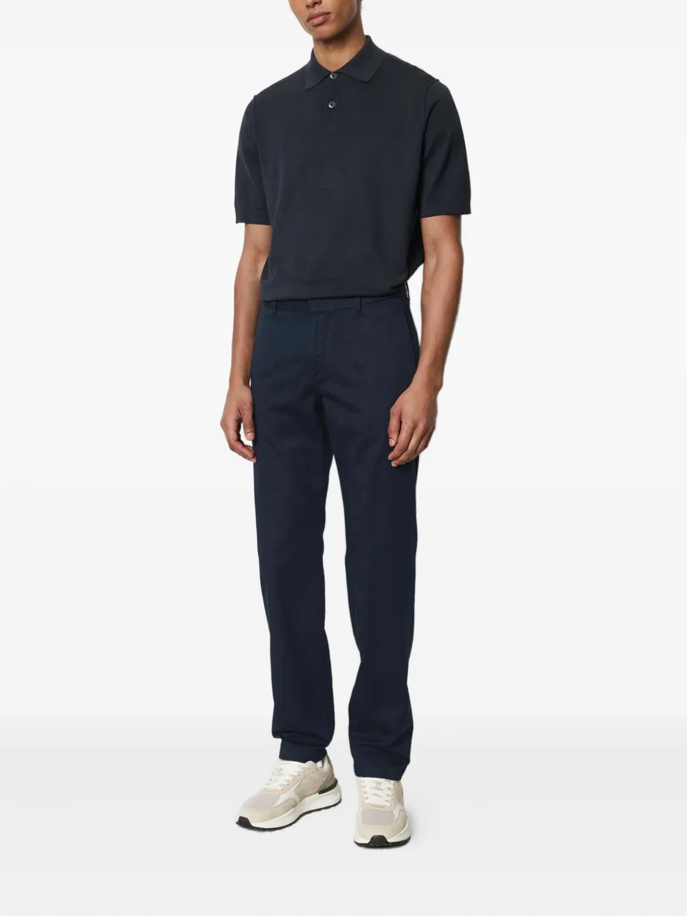 Marc O'Polo Poloshirt met korte mouwen Blauw