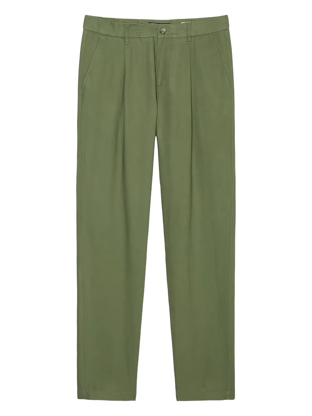 Marc O'Polo Broek met detail Groen