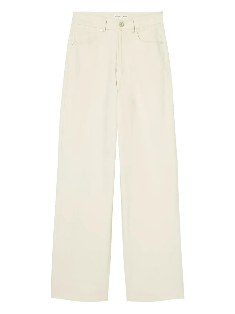 Marc O'Polo cotton straight trousers | Neutrals | Image 1