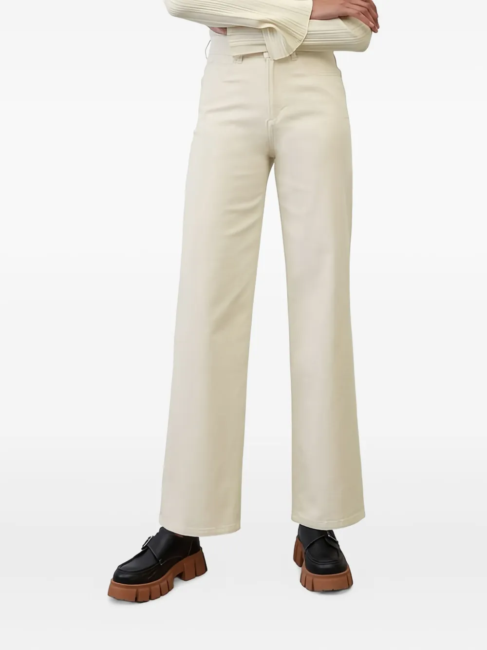 Marc O'Polo cotton straight trousers | Straight-Leg Pants | Image 2