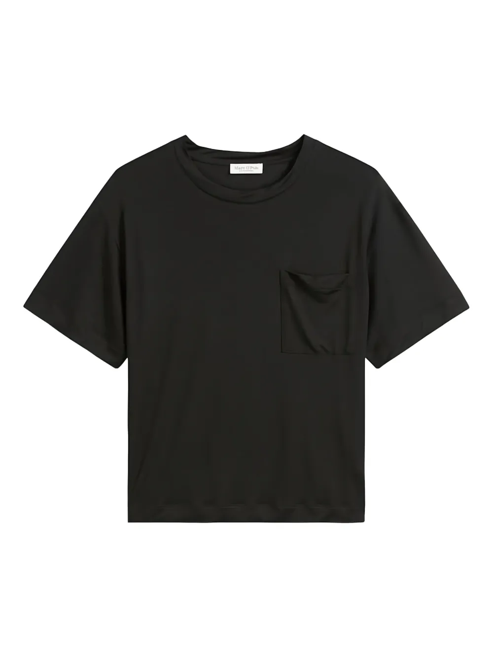 Marc O'Polo T-shirt con taschino - Nero