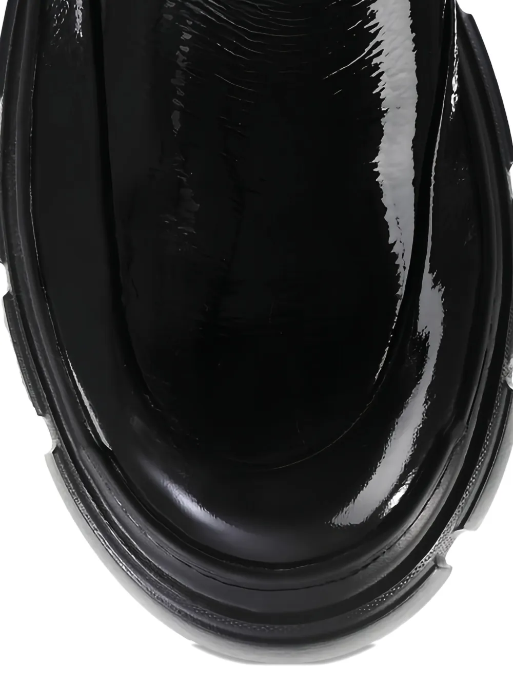 Hogl Adventure Chunky-sole Patent Ankle Boots