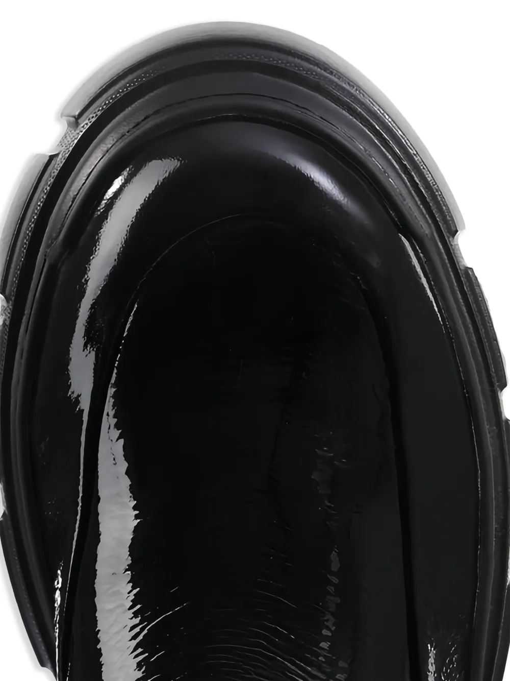 Hogl Adventure chunky-sole patent ankle boots Black