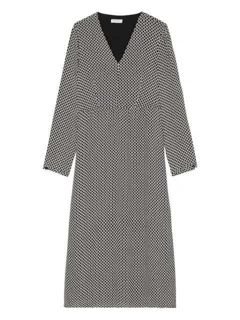 Marc O'Polo geometric-print midi dress