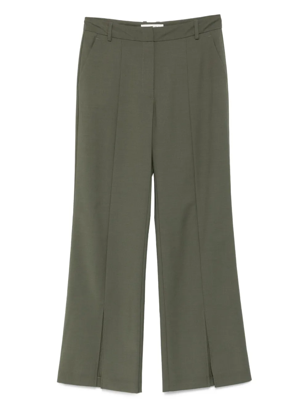 Marc O'Polo pleated trousers Groen