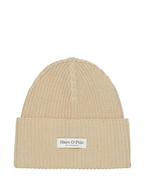 Marc O'Polo ribbed-knit beanie