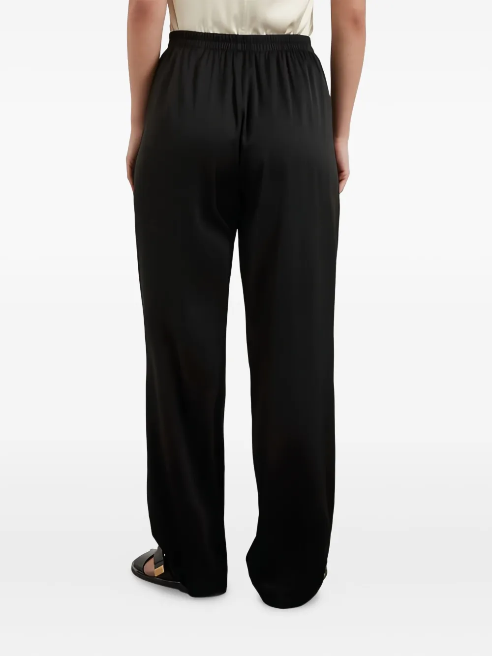 Marc O'Polo Broek met elastische taille Zwart