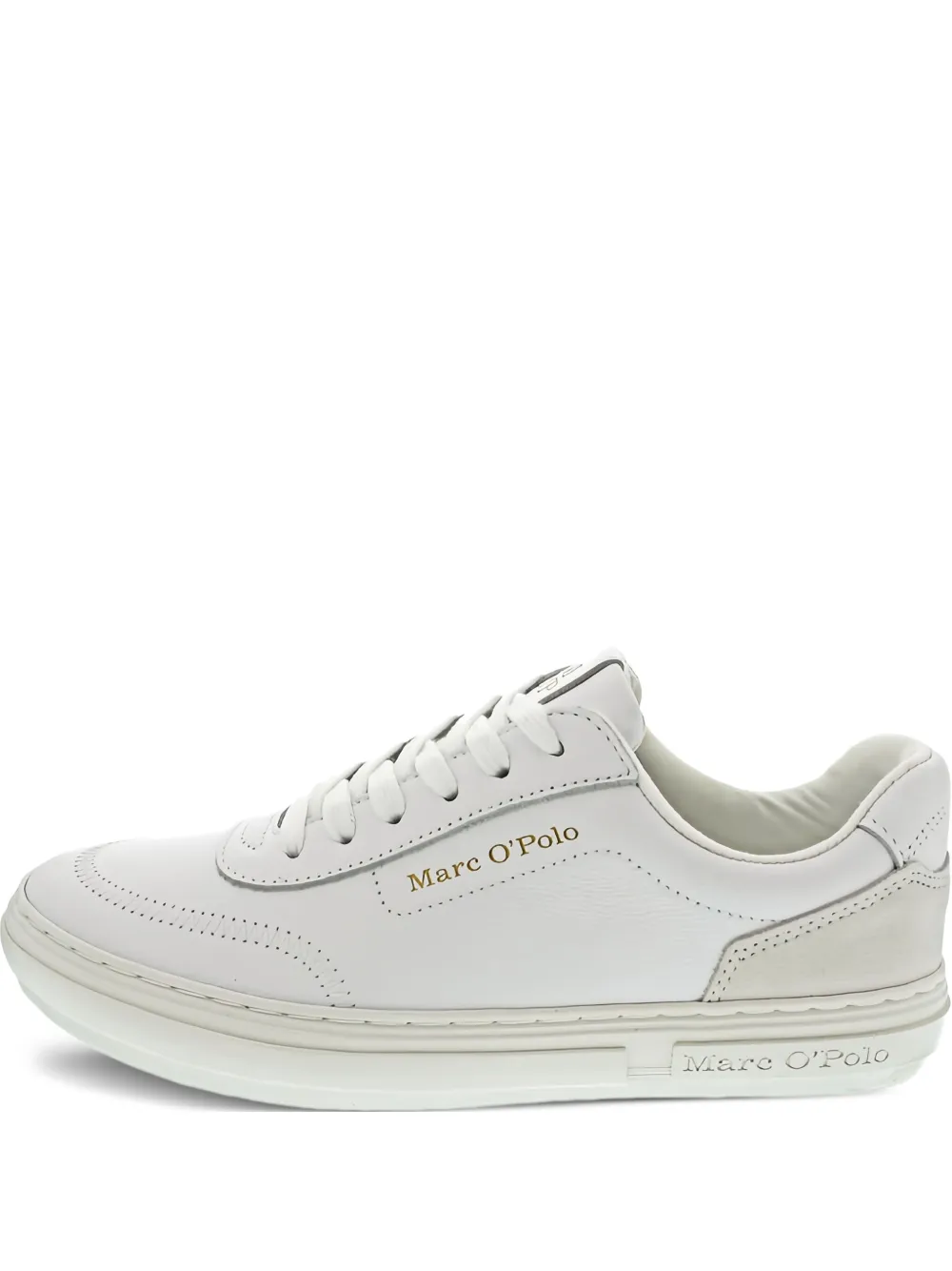 Marc O'Polo leather low-top sneakers White